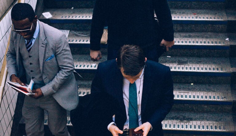 Inside London Underground and all its madness, including the steps