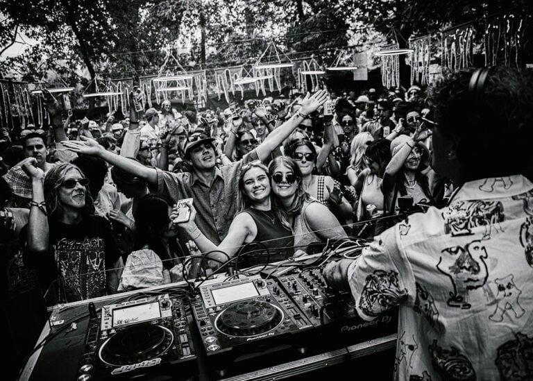 When The DJ Disappeared, Leaving The Photographer Behind The Decks