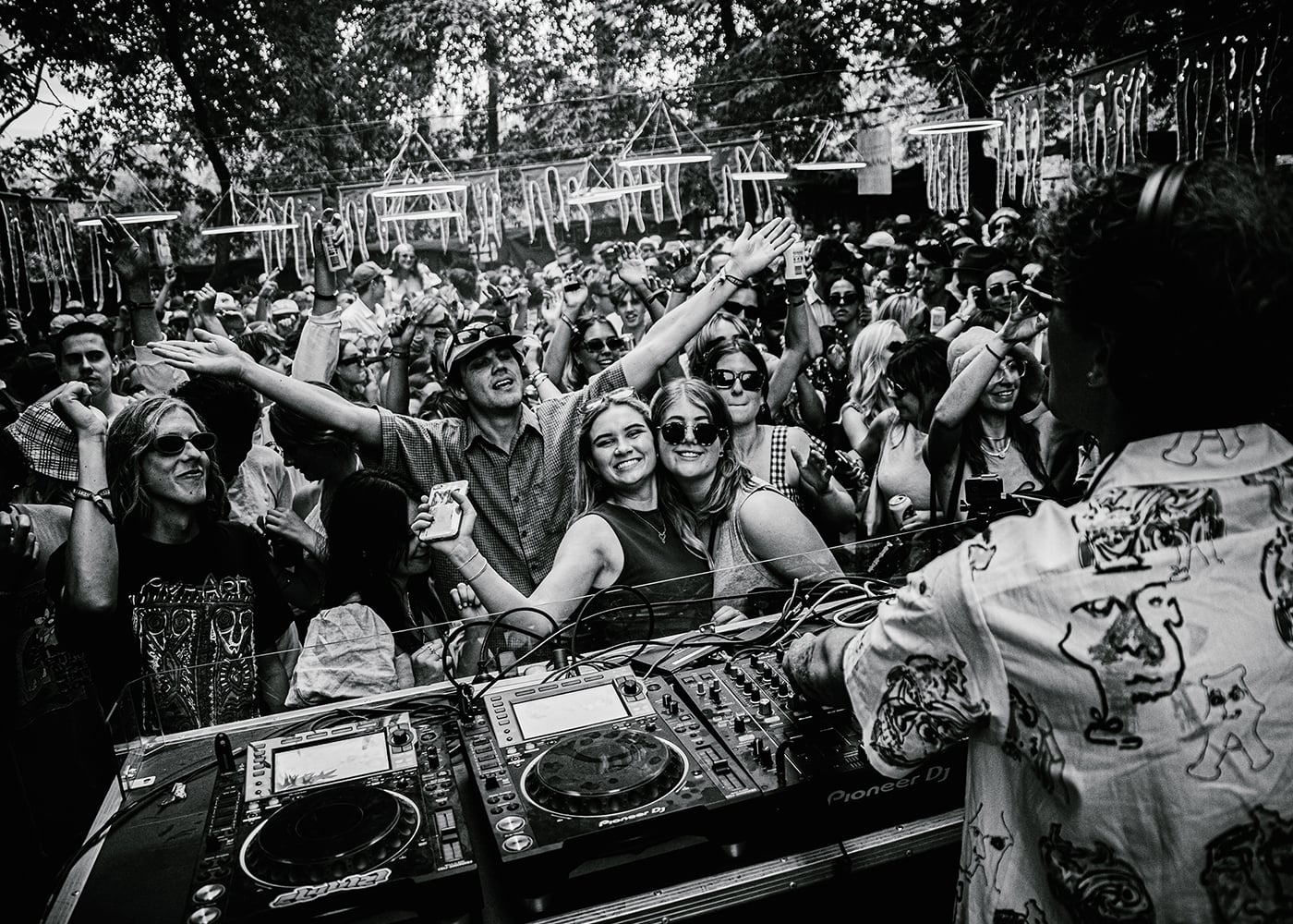 When The DJ Disappeared, Leaving The Photographer Behind The Decks